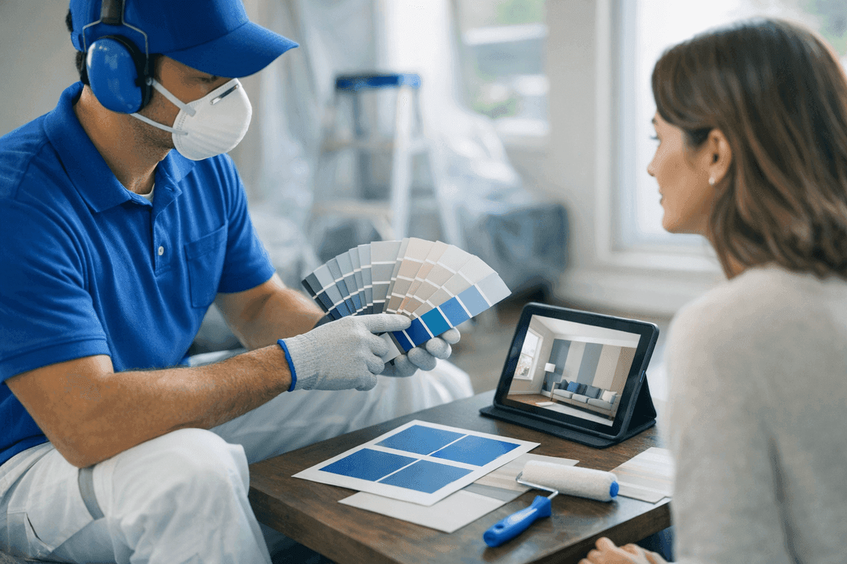 Color Consultation service by Oregon City Painting