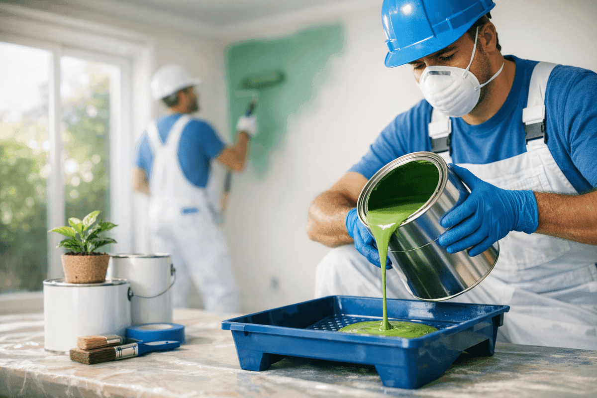 Eco-Friendly Paint Options service by Oregon City Painting