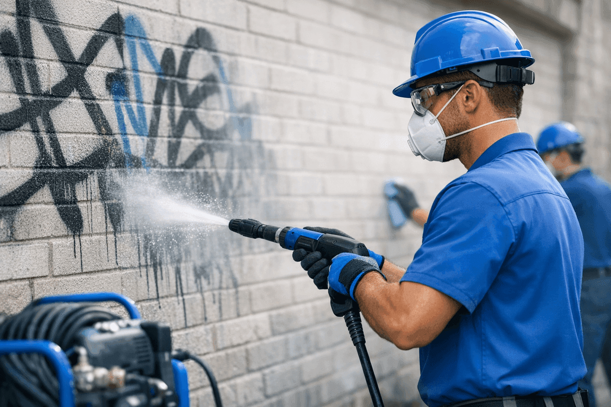 Graffiti Removal service by Oregon City Painting