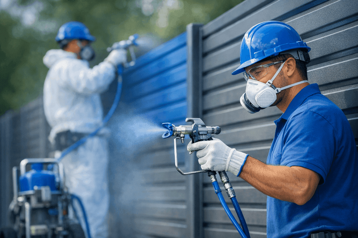 Metal Painting service by Oregon City Painting