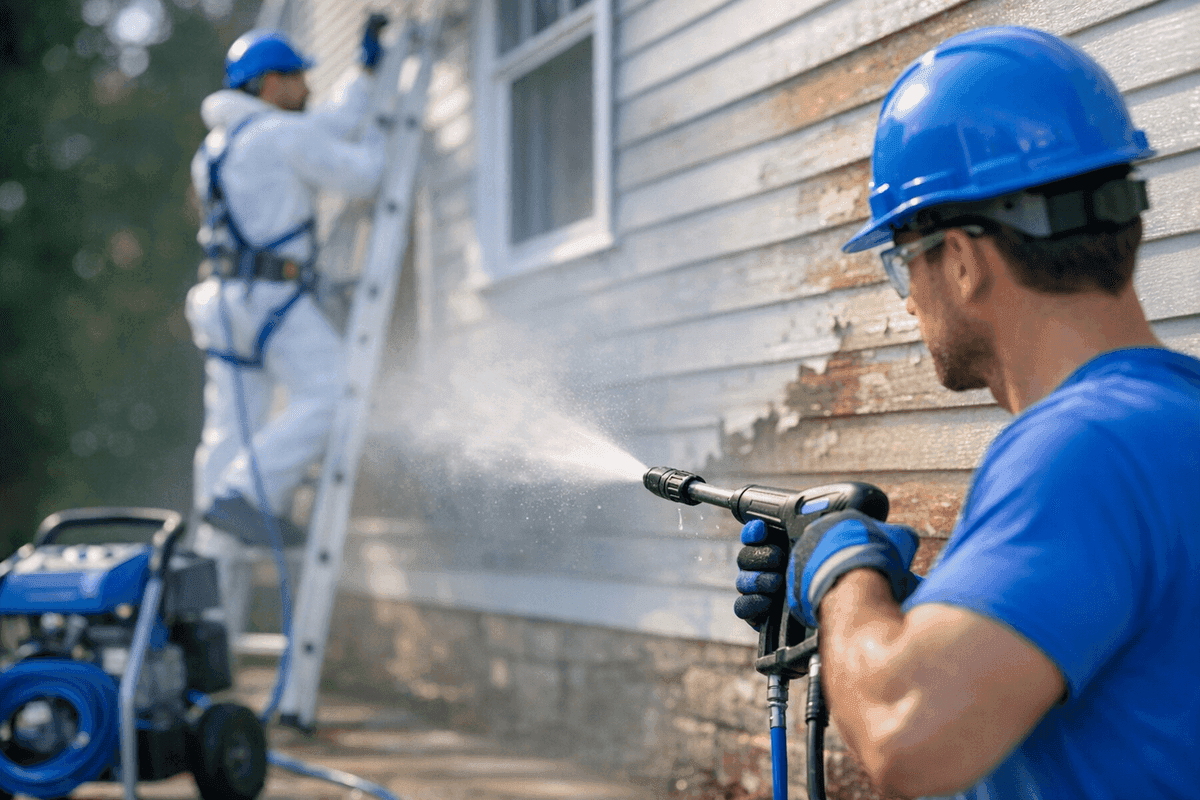 Power Washing service by Oregon City Painting