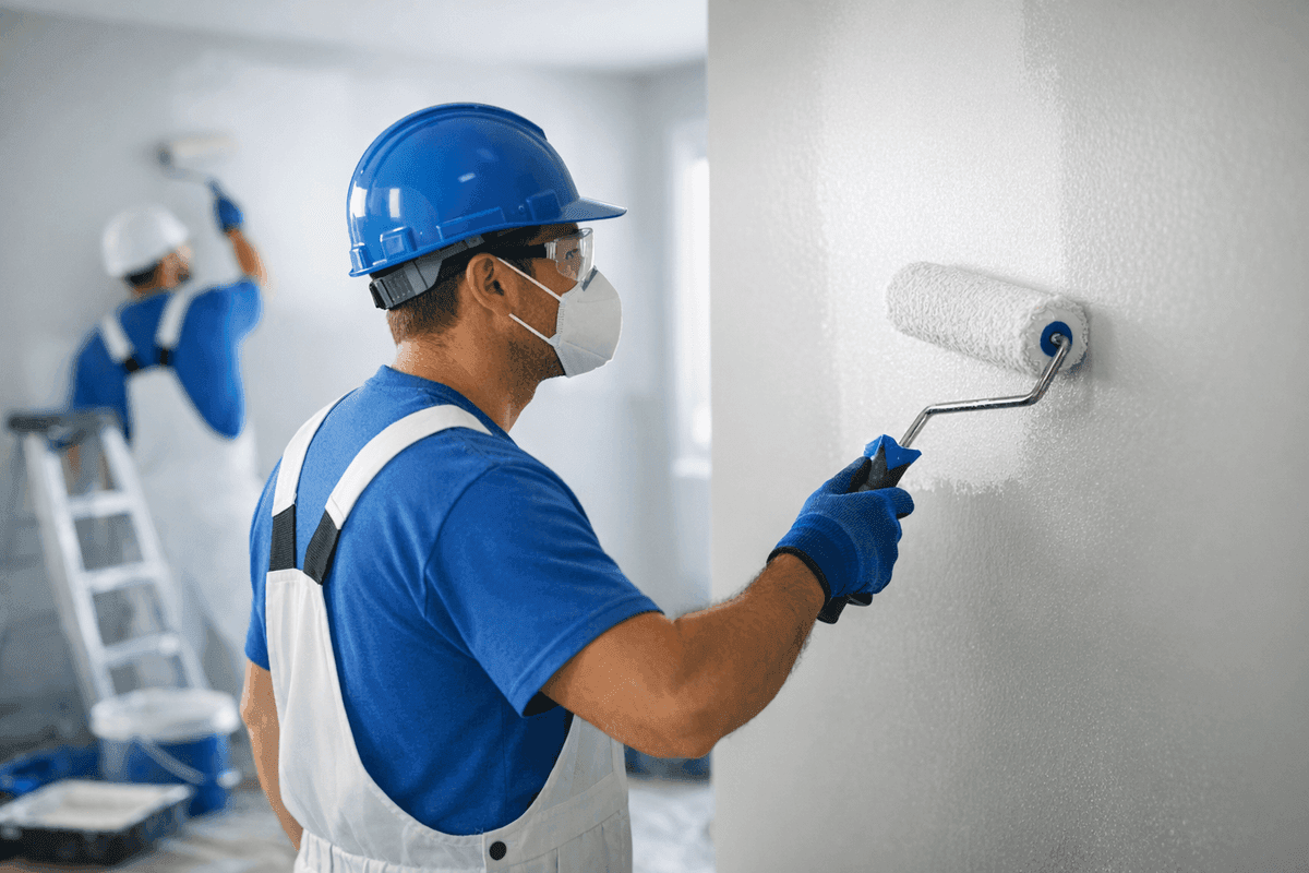 Roller Painting service by Oregon City Painting